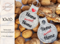 Preview: Home Sweet Home Schlüsselanhänger - ITH-Stickdatei